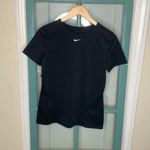 Nike Black Dri Fit Short Sleeve Top